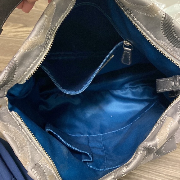 Coach Madison Isabelle Dotted OP Art Shoulder Bag Purse - Picture 7 of 12